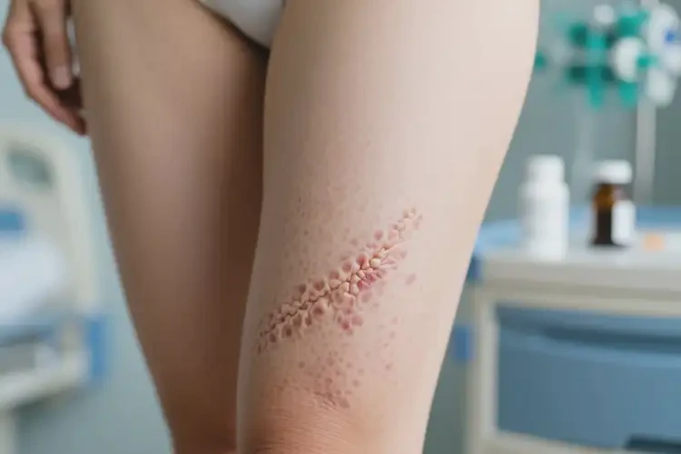 女生大腿偶爾起濕疹可以徹底自愈嗎(圖2)