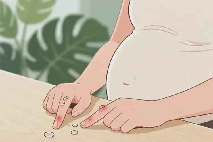 孕婦手上偶爾長濕疹可不可以徹底自愈(圖3)