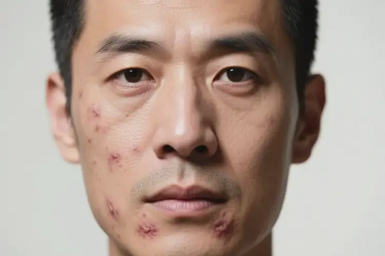 男性面部出湿疹不管它会自己痊愈吗(图3)