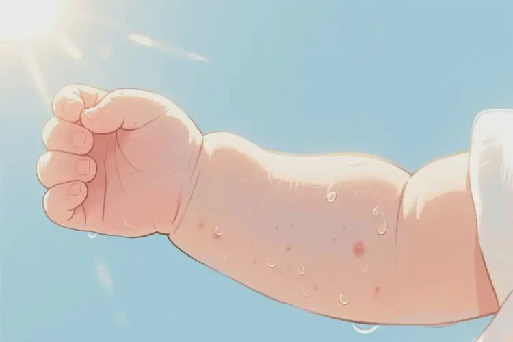 嬰幼兒手臂上容易起濕疹能靠自己自愈嗎(圖3)