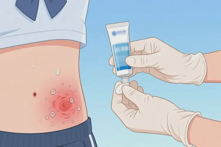 大學(xué)生肚子上出現(xiàn)濕疹能不能徹底自愈(圖3)