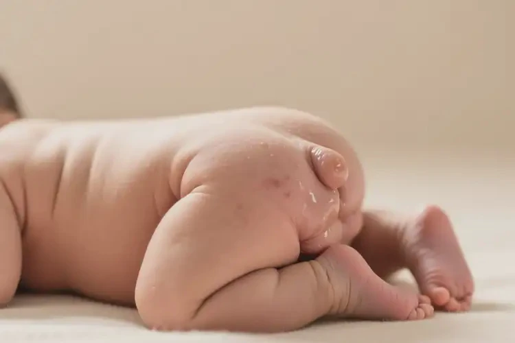 新生兒肛周偶爾長濕疹不管它會(huì)自己痊愈嗎(圖3)