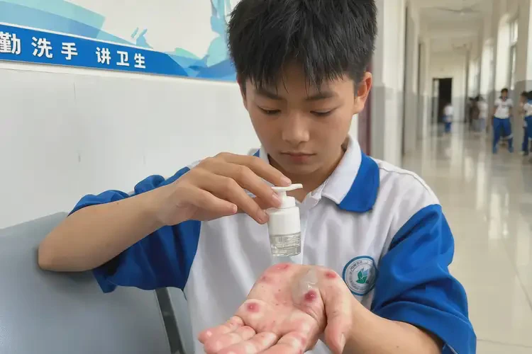 中學(xué)生手上經(jīng)常起濕疹能徹底自愈嗎(圖3)