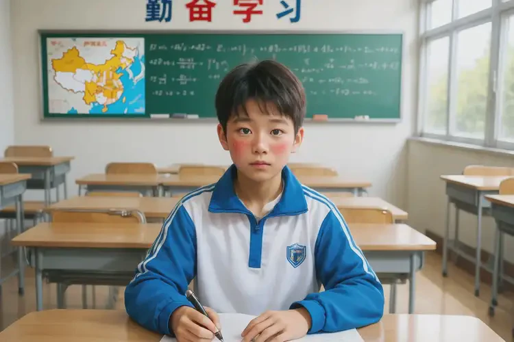 中學(xué)生面部偶爾起濕疹不管它會自己痊愈嗎(圖2)