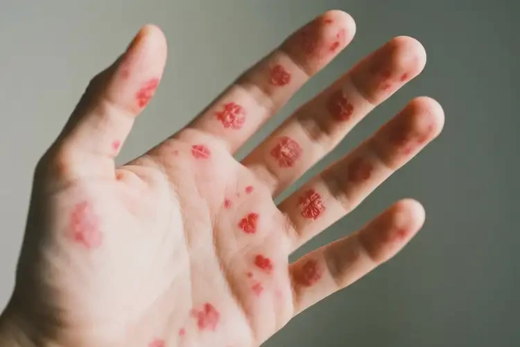 青少年手上容易起濕疹不管它會(huì)自己自愈嗎(圖4)