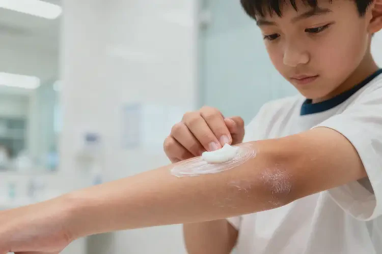 中學(xué)生四肢起濕疹能不能徹底自愈(圖2)