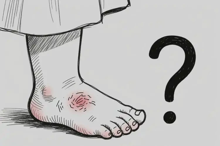 小學(xué)生腳上出現(xiàn)濕疹不管它會(huì)自己好嗎(圖1)