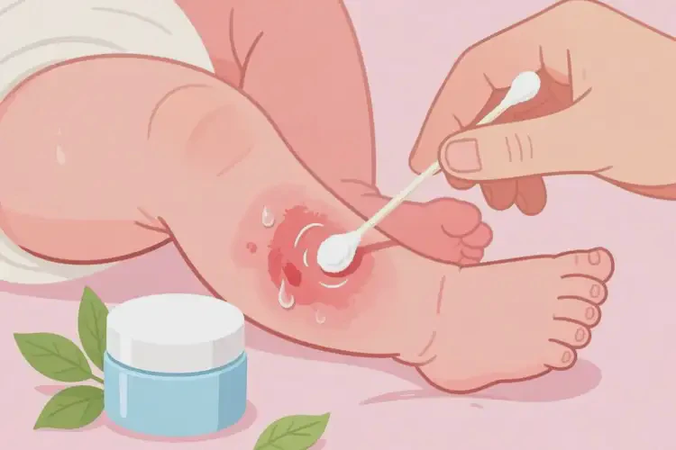 新生兒小腿容易起濕疹能夠徹底治愈嗎(圖3)