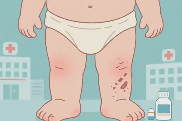 少兒屁股偶爾長濕疹可不可以徹底自愈(圖3)