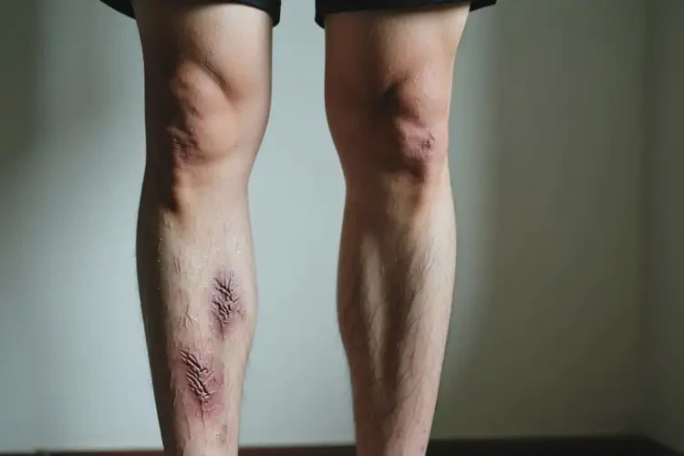 男性小腿偶爾起濕疹不管它會自己痊愈嗎(圖2)