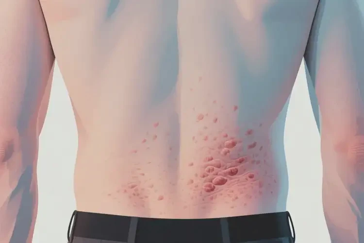 男人屁股有濕疹能徹底自愈嗎(圖1)