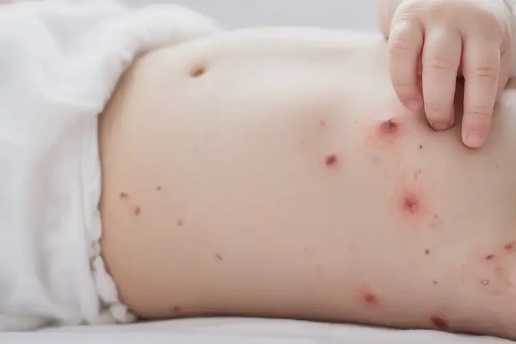 嬰兒肚子上有濕疹可以徹底自愈嗎(圖4)