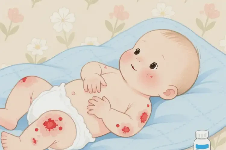 幼兒四肢容易起濕疹不管它會(huì)自己好嗎(圖4)