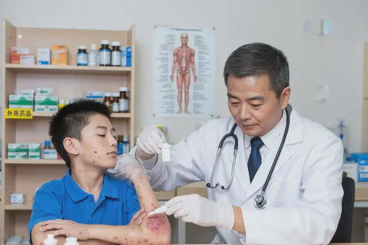 小學(xué)生身上出現(xiàn)濕疹不管它會自己好嗎(圖3)