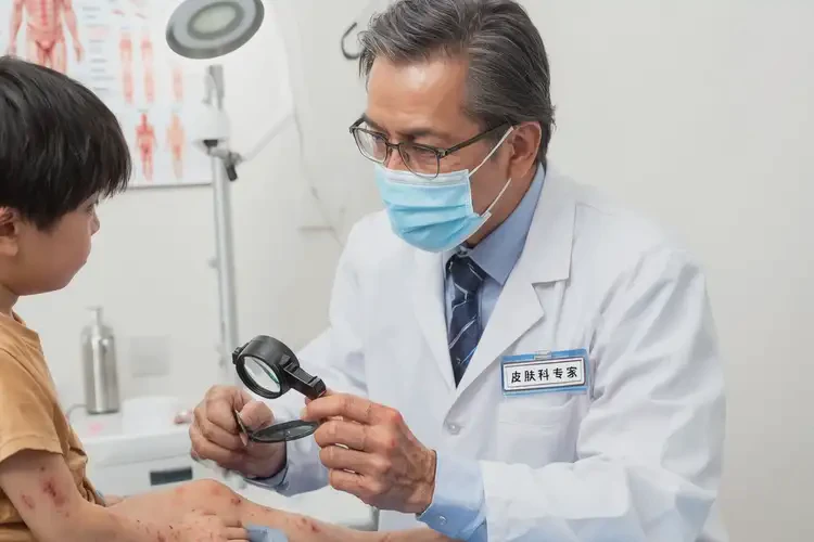 小兒小腿上長濕疹能夠徹底治愈嗎(圖4)