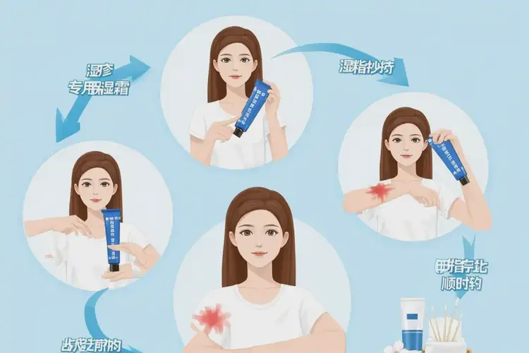 青年人面部起濕疹可不可以徹底自愈(圖3)