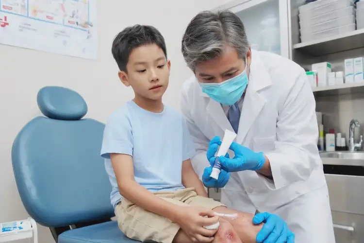 少兒大腿出現(xiàn)濕疹能夠徹底治愈嗎(圖3)