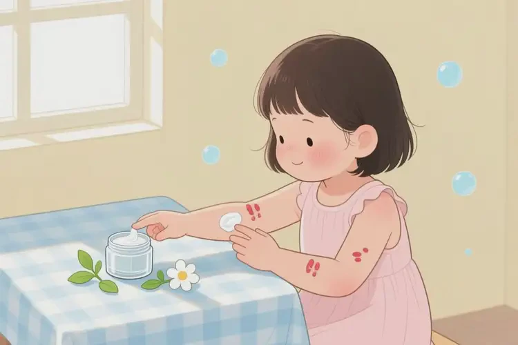 兒童手臂上偶爾起濕疹可不可以徹底自愈(圖4)