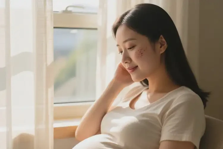 孕婦臉上容易起濕疹能靠自己自愈嗎(圖2)