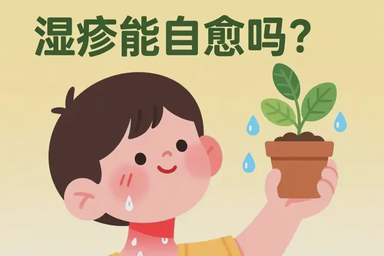 孩子脖子上有濕疹可以徹底自愈嗎(圖2)