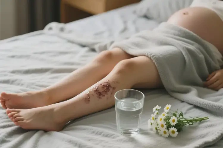 產(chǎn)婦小腿上經(jīng)常長(zhǎng)濕疹可不可以徹底自愈(圖2)