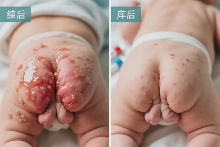 新生儿肛周长湿疹能够彻底治愈吗(图3)