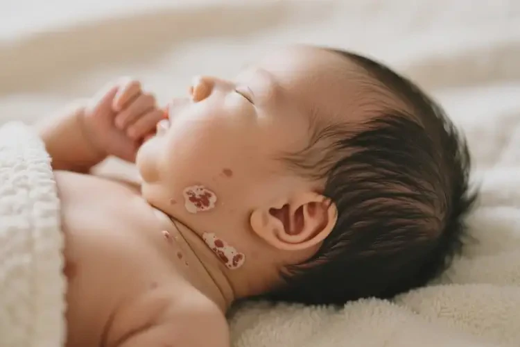 幼儿脖子上起湿疹不管它会自己痊愈吗(图3)