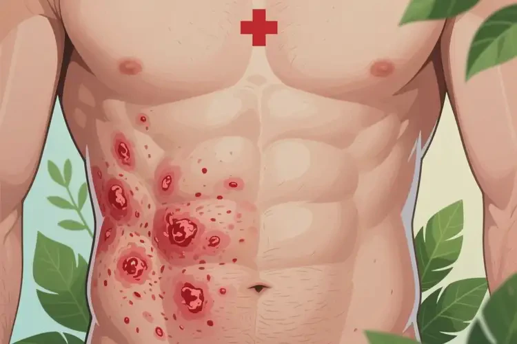 男性肚子有濕疹可以徹底自愈嗎(圖4)