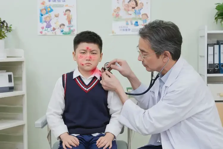 小學(xué)生脖子有濕疹不管它會(huì)自己痊愈嗎(圖2)