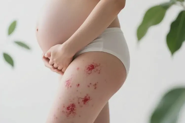 孕婦大腿偶爾長濕疹不管它會(huì)自己痊愈嗎(圖4)