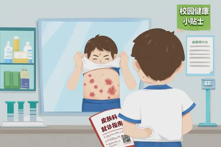 中學(xué)生肚子容易起濕疹可以徹底自愈嗎(圖4)