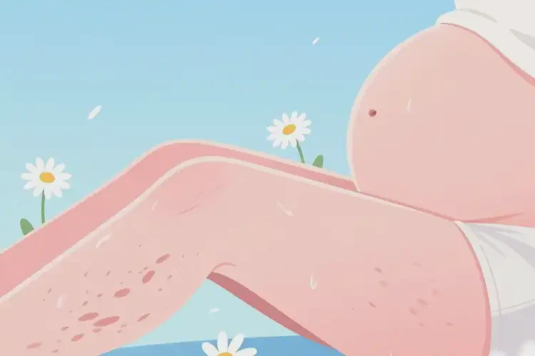 孕妇大腿出现湿疹不管它会自己痊愈吗(图2)