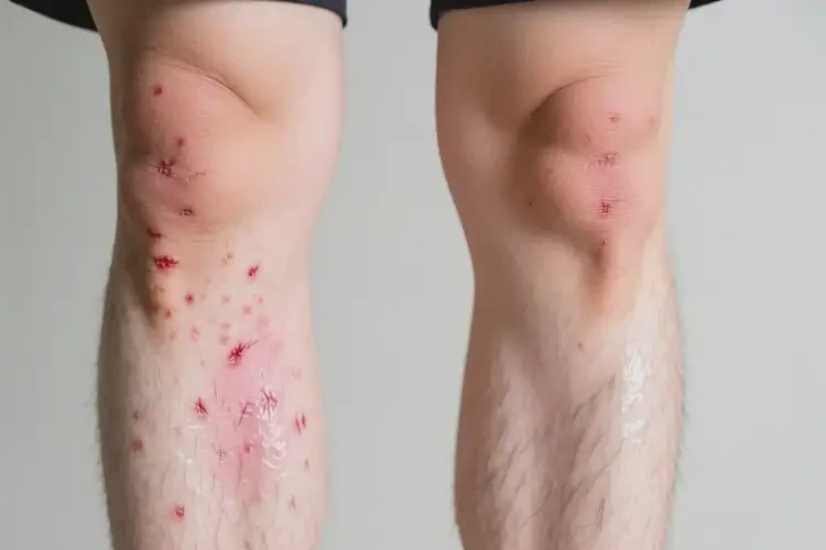 男性小腿上容易長濕疹能靠自己自愈嗎(圖3)