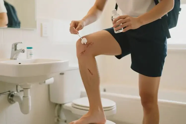 大學(xué)生大腿容易起濕疹不管它會自己好嗎(圖3)