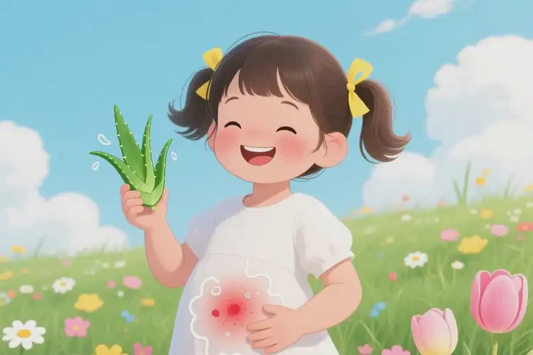 小學(xué)生肚子上長濕疹可以徹底自愈嗎(圖1)