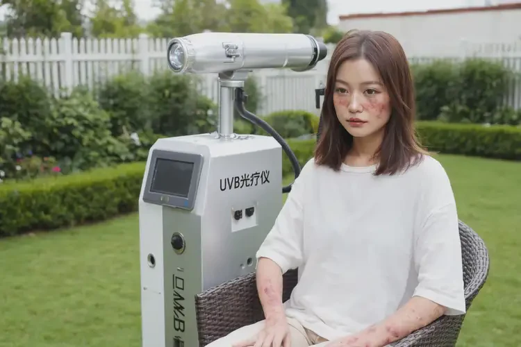 女生面部出現(xiàn)濕疹能夠徹底治愈嗎(圖1)