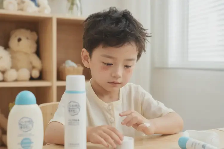 小兒脖子上長(zhǎng)濕疹不管它會(huì)自己自愈嗎(圖3)