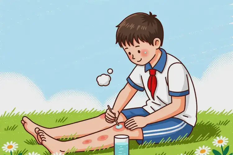 中學(xué)生四肢偶爾長(zhǎng)濕疹不管它會(huì)自己好嗎(圖1)