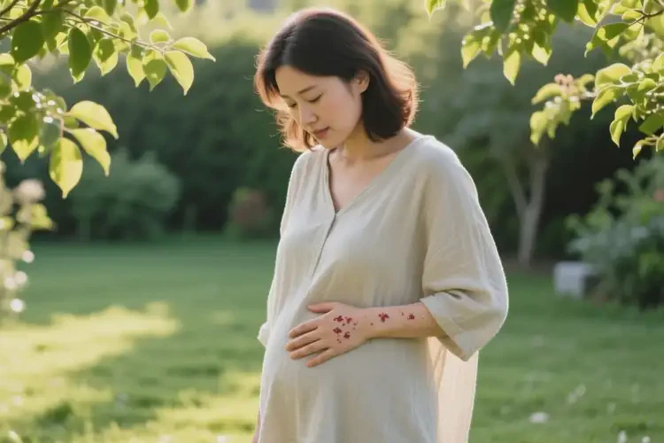 女性肚子上容易起湿疹能彻底自愈吗(图2)