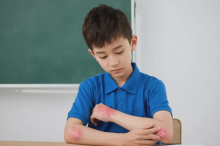 小学生手臂偶尔长湿疹能不能彻底自愈(图4)