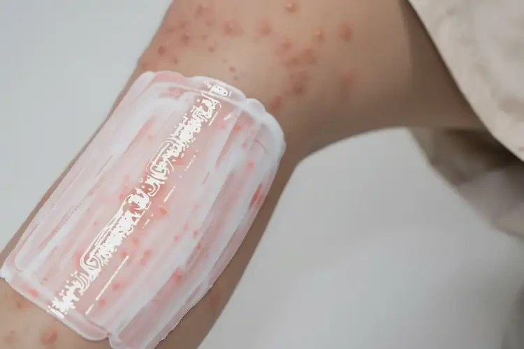 中學(xué)生小腿容易起濕疹不管它會自己好嗎(圖2)