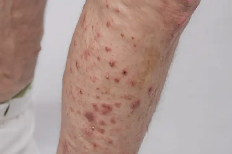 高齡老人小腿上出現(xiàn)濕疹可以徹底自愈嗎(圖4)