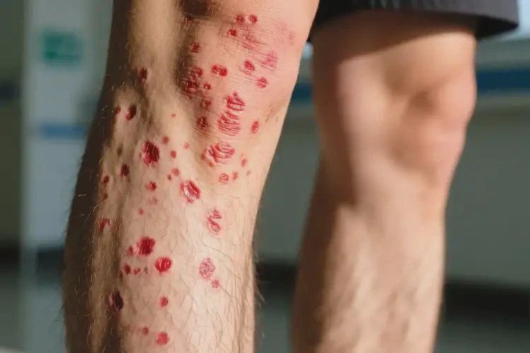 青年人小腿上經(jīng)常長(zhǎng)濕疹不管它會(huì)自己痊愈嗎(圖3)