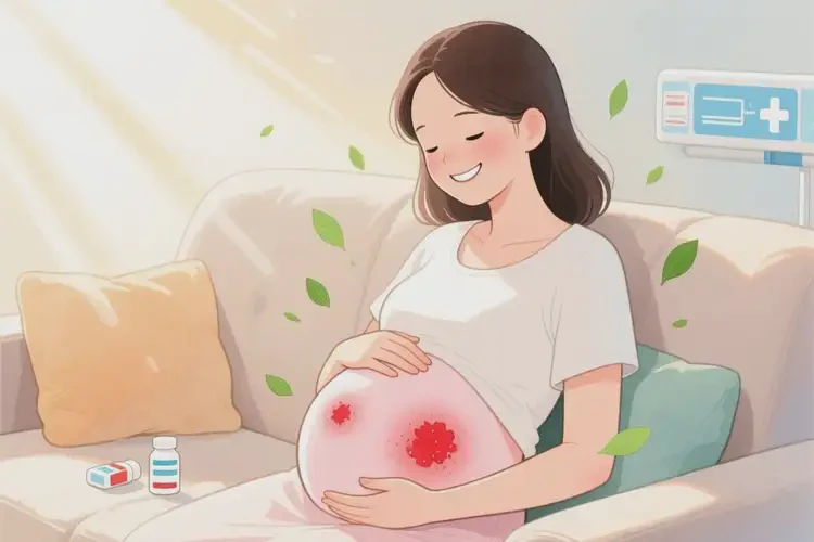 孕婦身上有濕疹能靠自己自愈嗎(圖4)