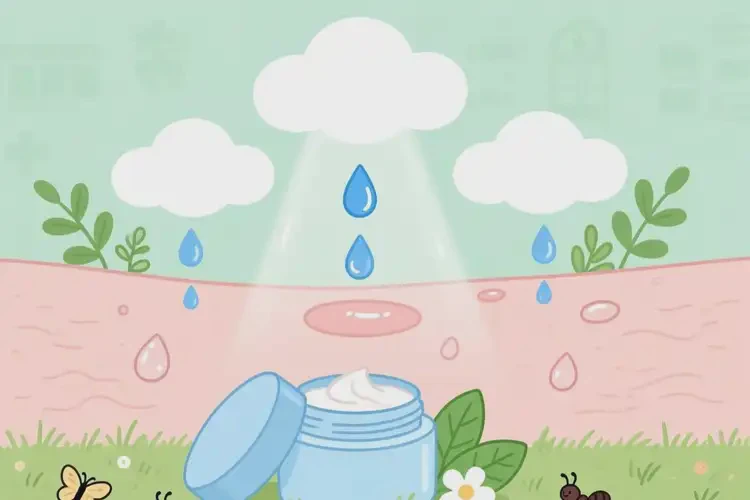 兒童身上出現(xiàn)濕疹不管它會自己好嗎(圖1)