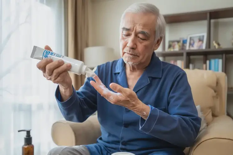 老年人手上出現(xiàn)濕疹可不可以徹底自愈(圖2)