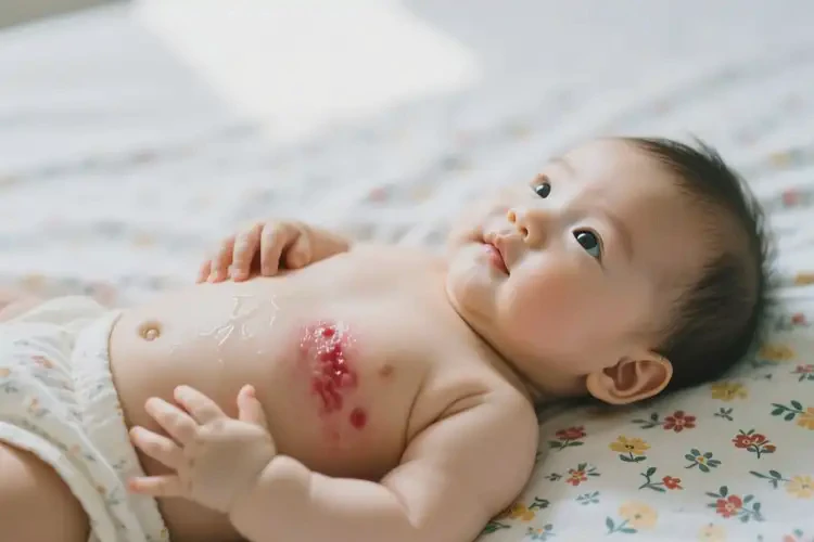 嬰幼兒肚子有濕疹不管它會自己自愈嗎(圖3)