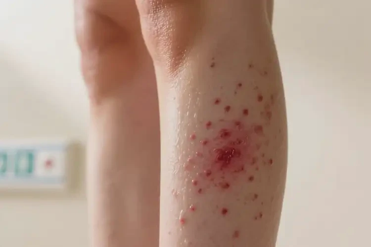 女生小腿出濕疹能徹底自愈嗎(圖3)