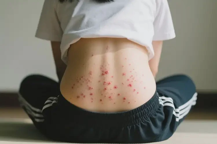 大學(xué)生屁股上偶爾長(zhǎng)濕疹可以徹底自愈嗎(圖2)