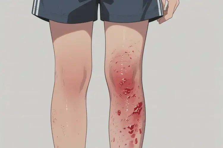 中学生小腿上经常长湿疹不管它会自己好吗(图4)